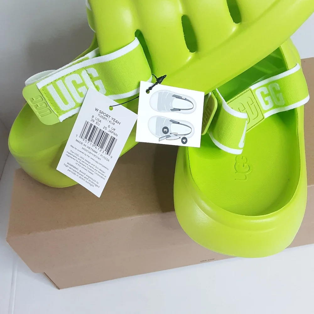 ugg women's sport yeah sandals NWB - Picture 8 of 12